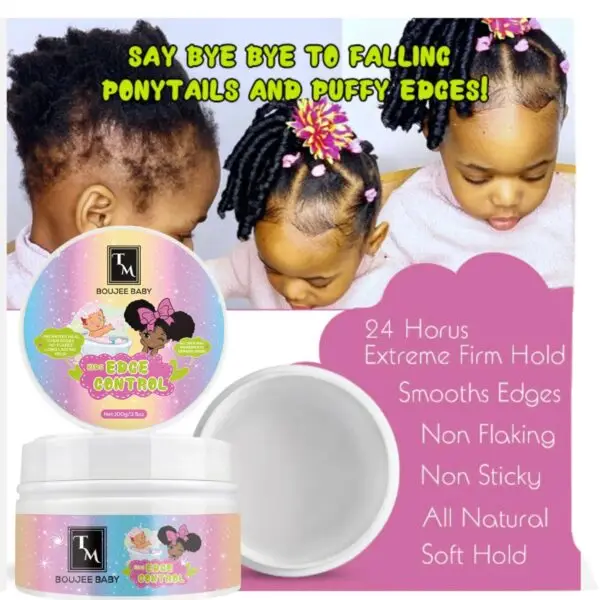 BOUJEE BABY Hypoallergenic Edge Control – Nourishing & Long-Lasting Hold - Image 2