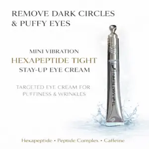 Tina Mattern Mini Vibration Hexapeptide Tight Stay-Up Eye Cream for dark circles and puffy eyes