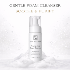 Tina Mattern Amino Acid Foam Cleanser gentle cleanser for sensitive skin