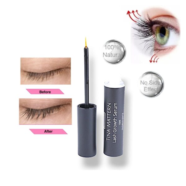 Tina Mattern Vegan Lash Serum – Hormone-free lash serum for sensitive eyes, with fast, natural results.