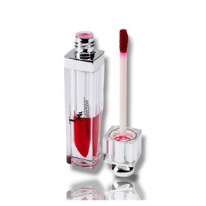 Tina Mattern Matte Red Lipstick with long-lasting, smudge-proof color and SPF 20 protection for moisturized, protected lips.