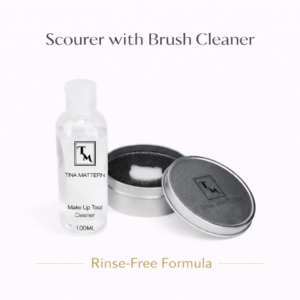 Tina Mattern Scourer with Brush Cleaner rinse-free formula