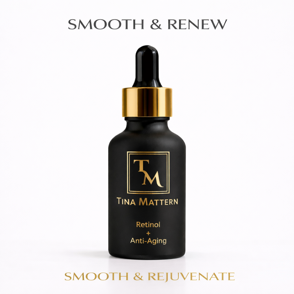 Tina Mattern Retinol Anti-Aging Serum 50 mL (1.7 fl oz) 1 Tina Mattern Retinol Anti-Aging Serum for smoothing skin and reducing wrinkles