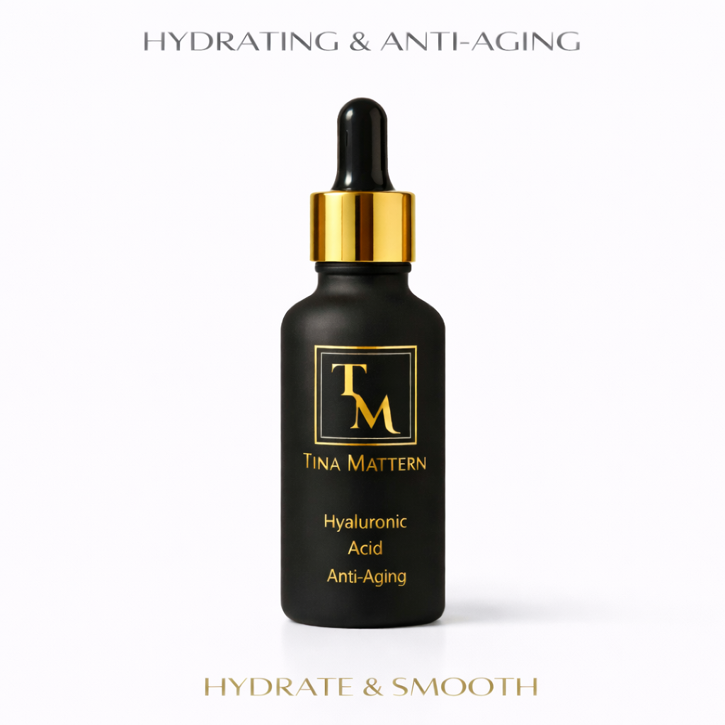 Tina Mattern Hyaluronic Acid Serum – Deep Hydration & Anti-Aging 1 Tina Mattern Hyaluronic Acid + Anti-Aging Serum