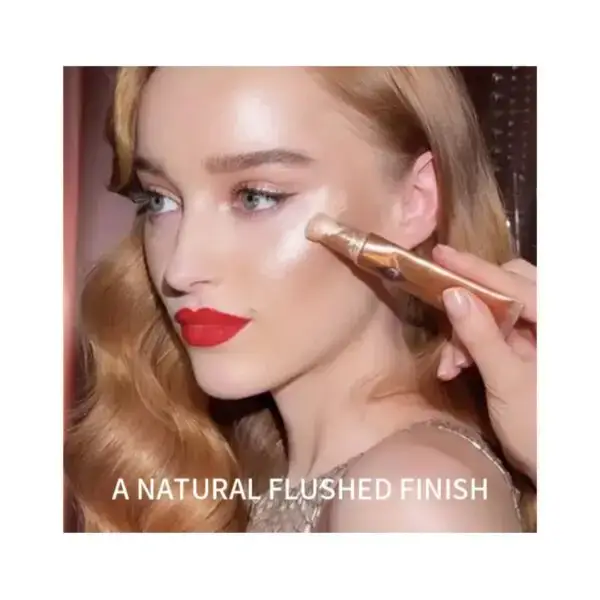 Tina Mattern Waterproof Bronzer & Highlighter Stick – Cream Contour with Cushion Applicator - Image 3
