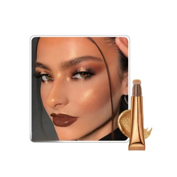 Tina Mattern Waterproof Bronzer & Highlighter Stick – Cream Contour with Cushion Applicator - Image 5