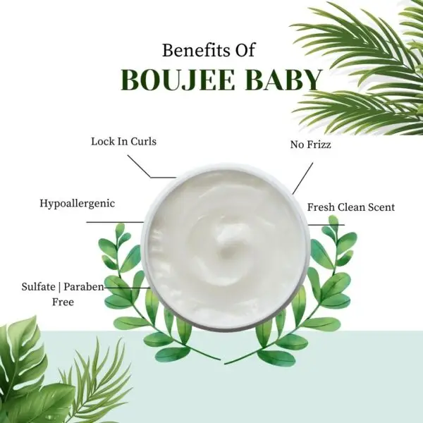 Boujee Baby Curl Cream – Frizz Control for Delicate Curls - Image 2