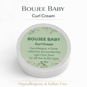 Tina Mattern Boujee Baby Curl Cream jar on white background