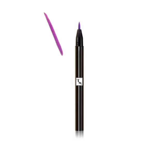 Tina Mattern Purple Eyeliner