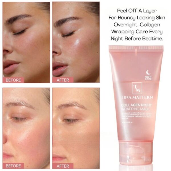 Tina Mattern Korean Collagen Night Wrapping Mask - Image 2
