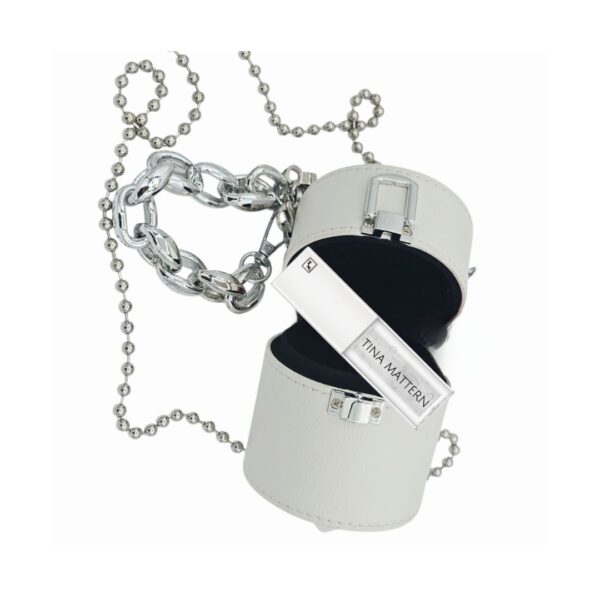 Tina Mattern Chic Bucket Satchel – Includes Free Lip Plump Oil - Image 3