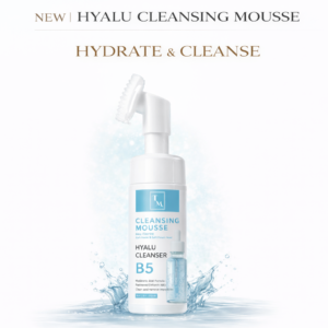 Tina Mattern Hyalu Cleansing Mousse with hyaluronic acid and vitamin B5 gentle brush cleanser